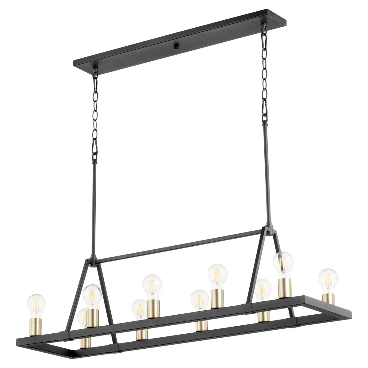 Quorum Ten Light Chandelier 1