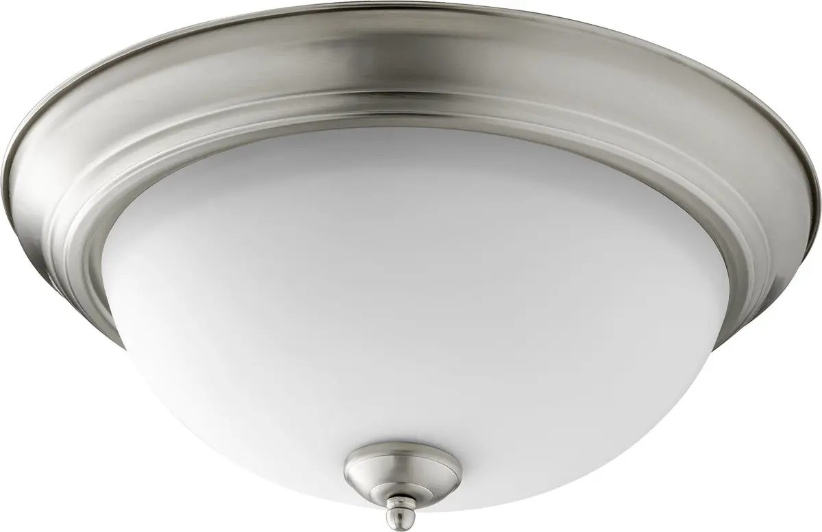 Quorum Three Light Ceiling Mount 1