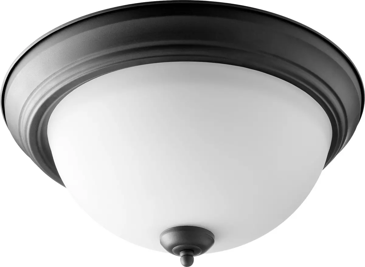 Quorum Three Light Ceiling Mount 1