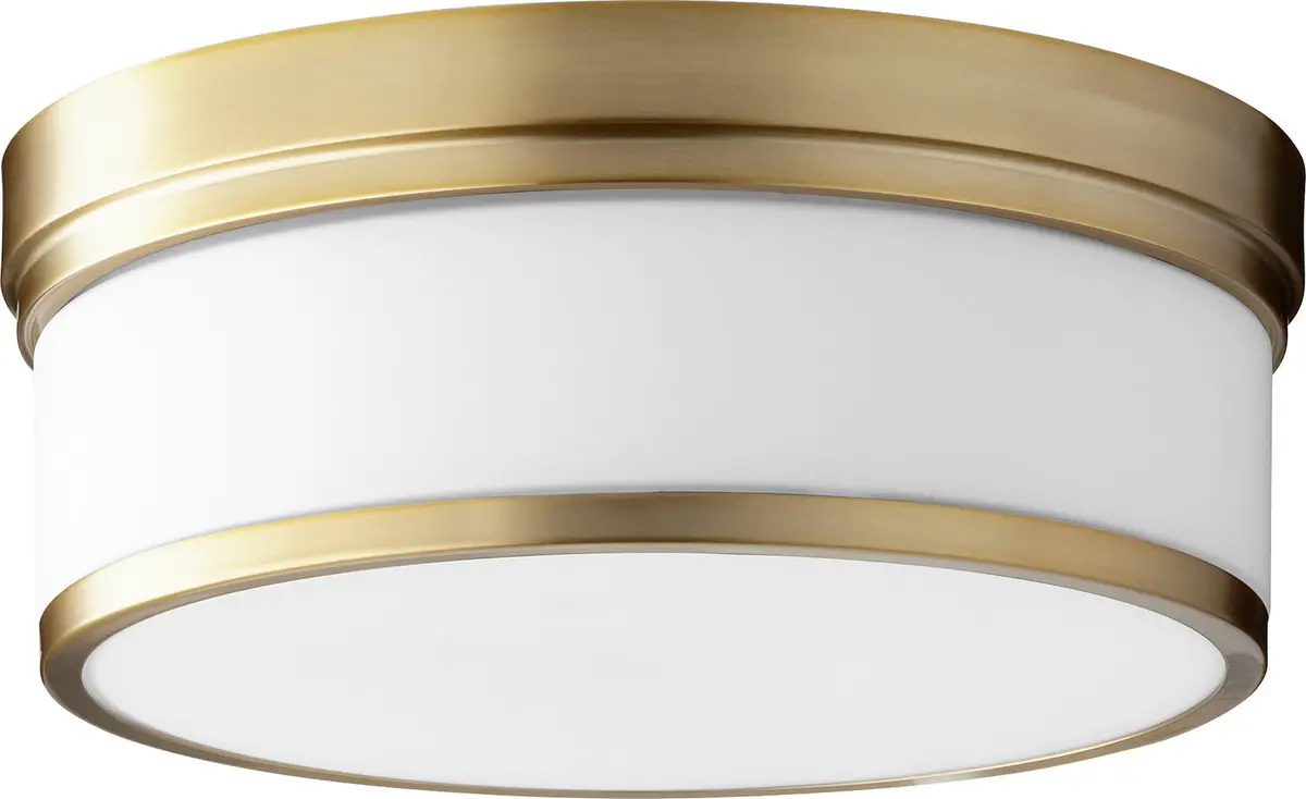 Quorum Three Light Ceiling Mount 1