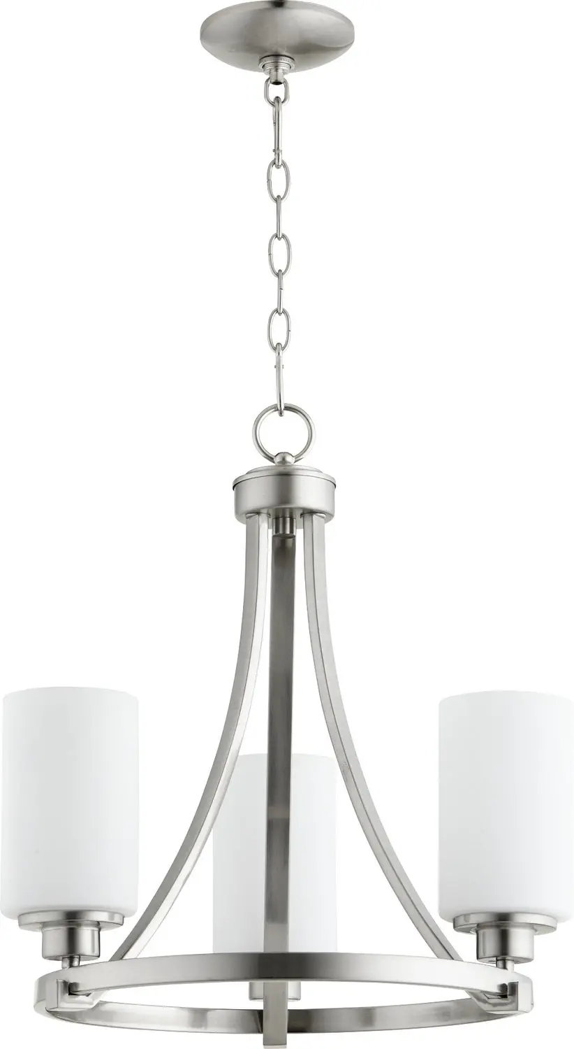 Quorum Three Light Chandelier 1