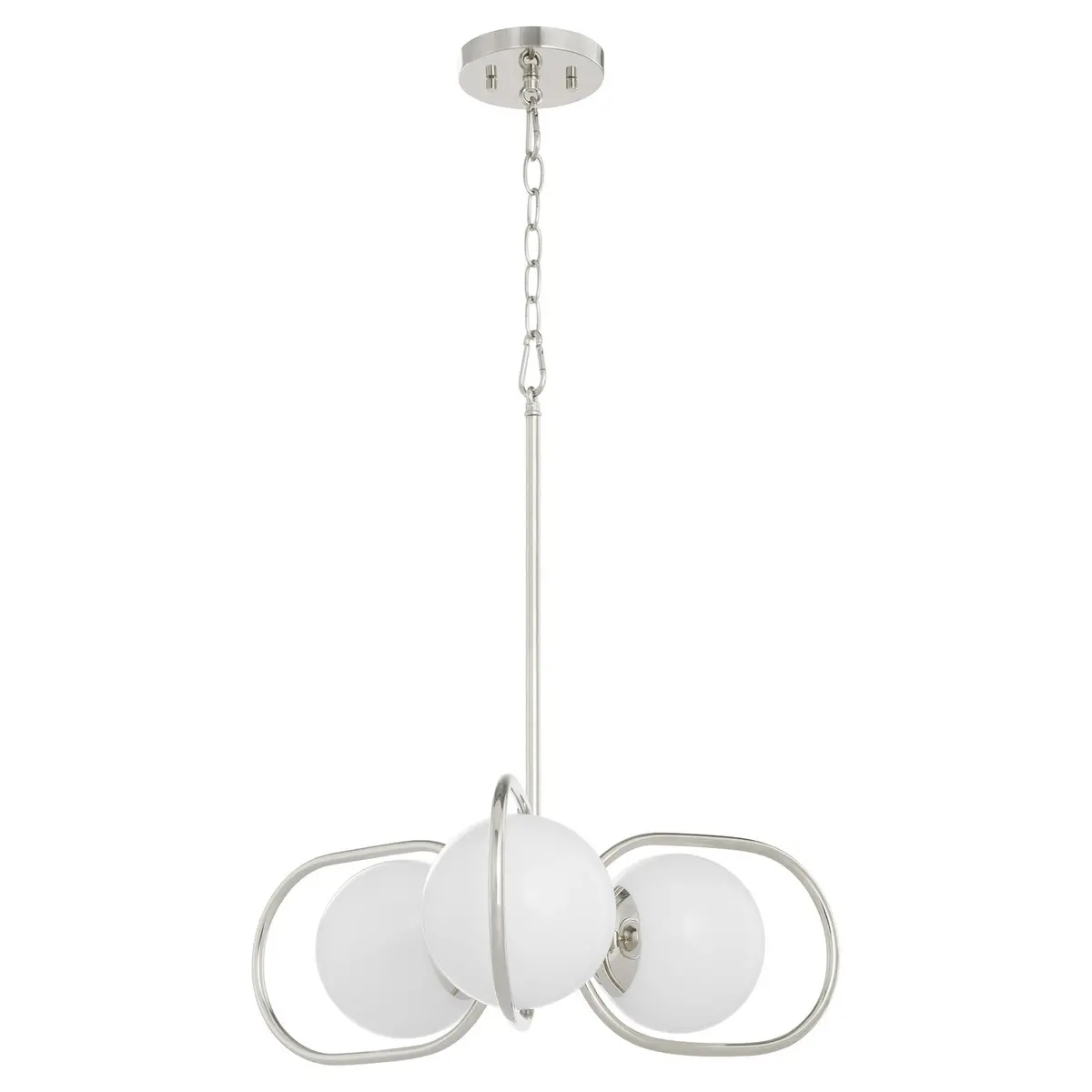 Quorum Three Light Chandelier 1