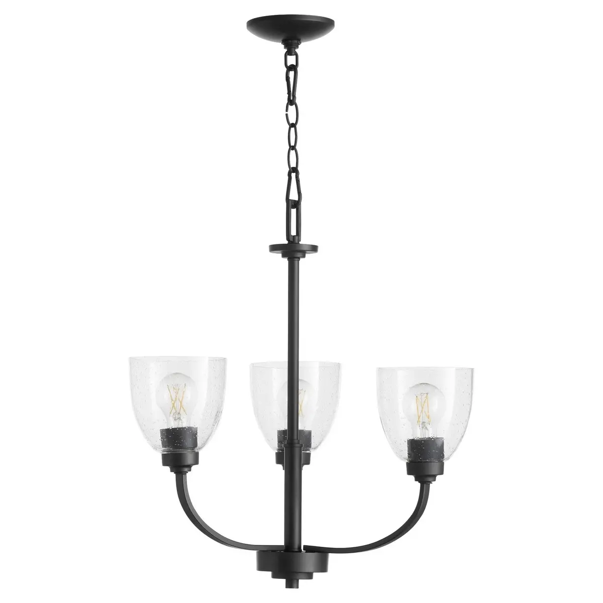 Quorum Three Light Chandelier 1