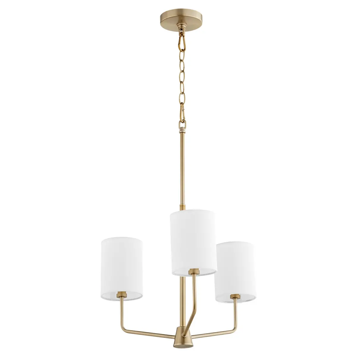 Quorum Three Light Chandelier 1