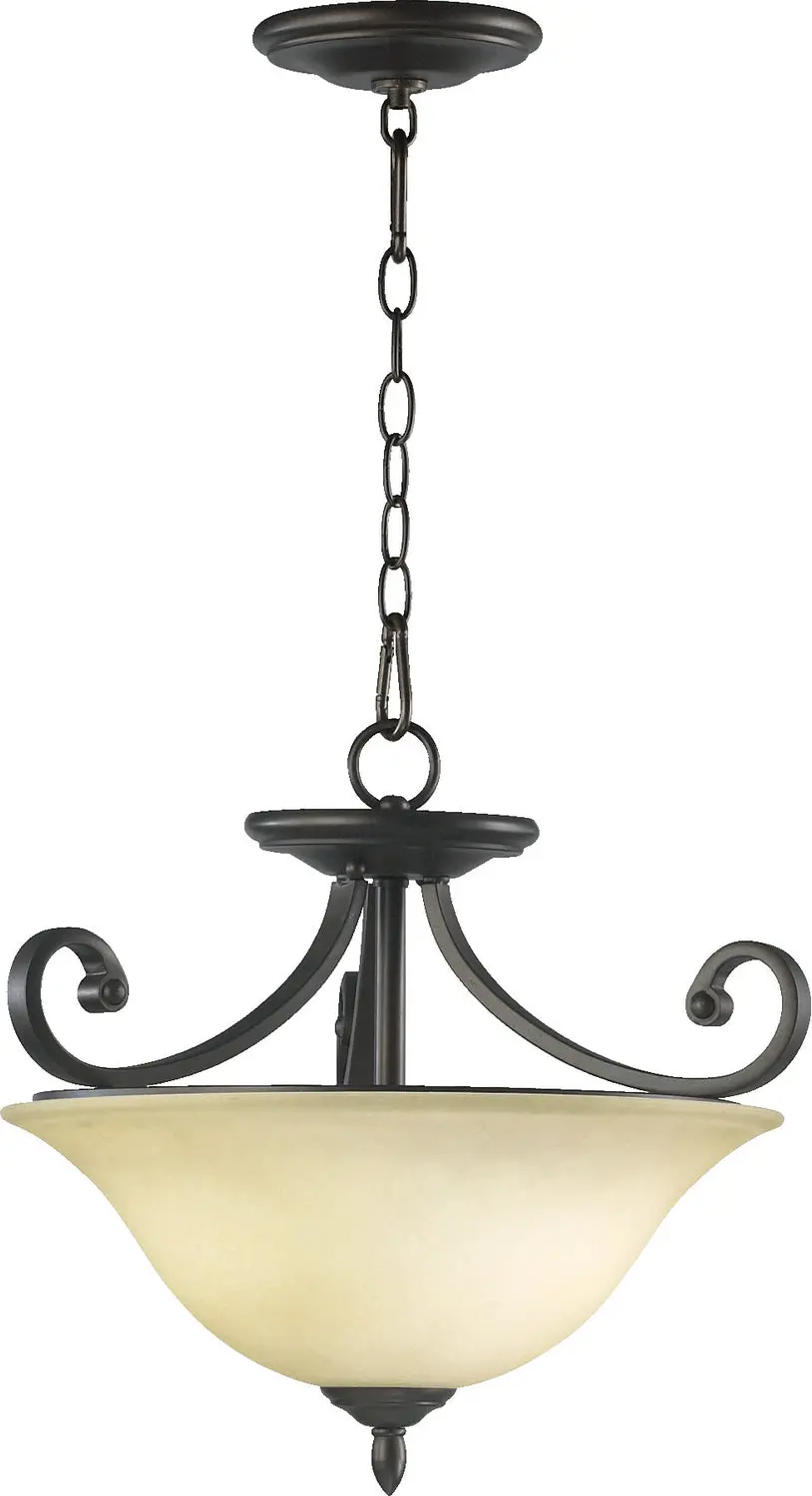 Quorum Three Light Dual Mount 1