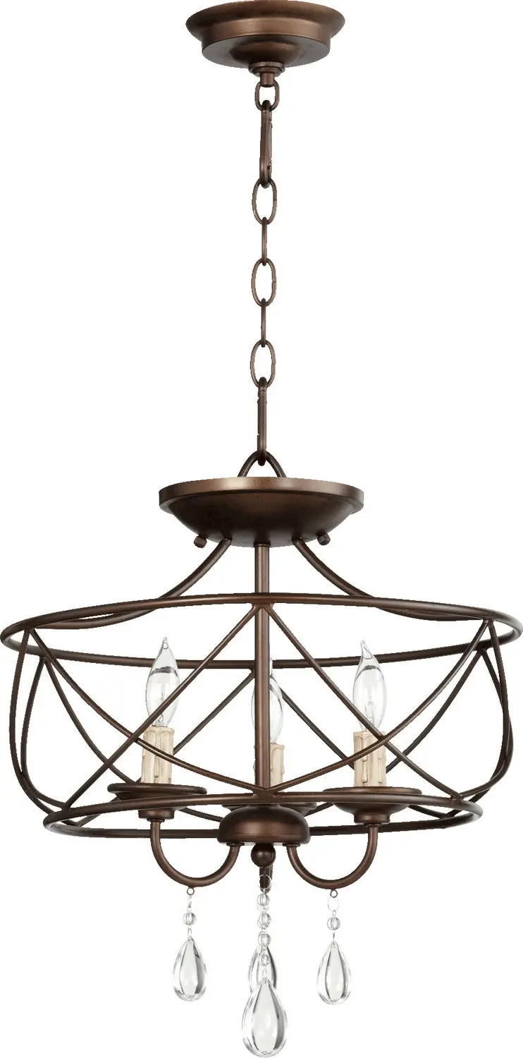 Quorum Three Light Dual Mount 1