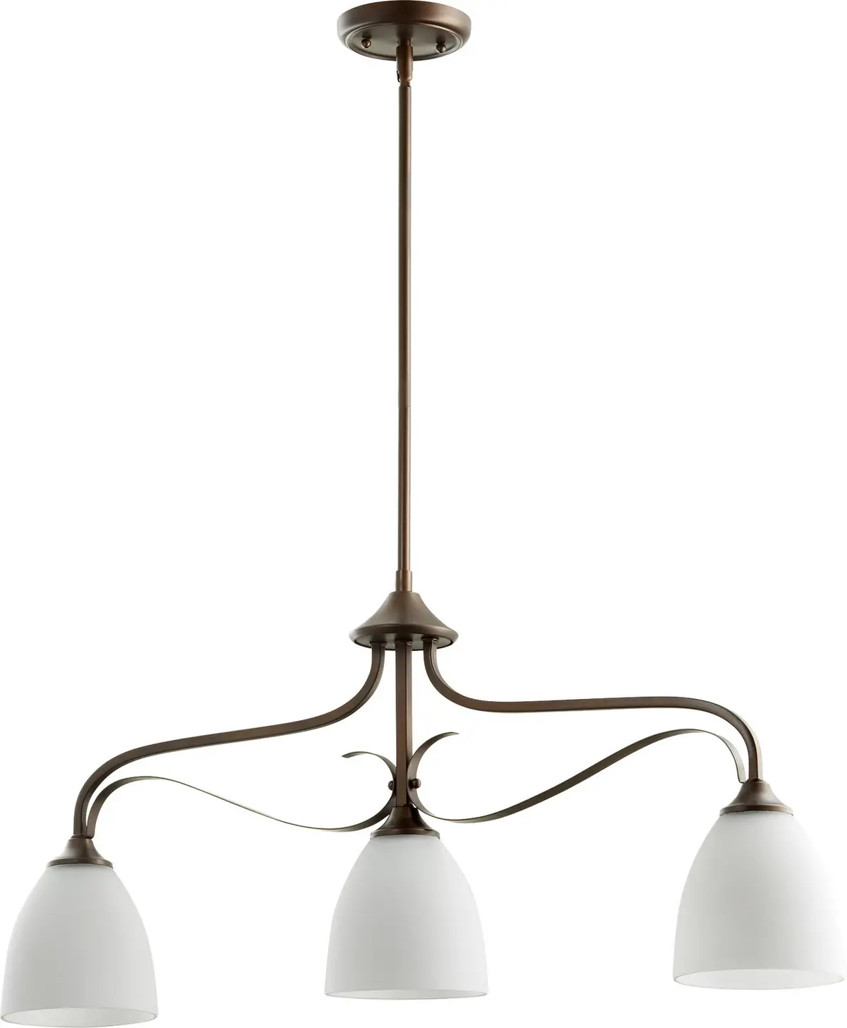 Quorum Three Light Island Pendant 1