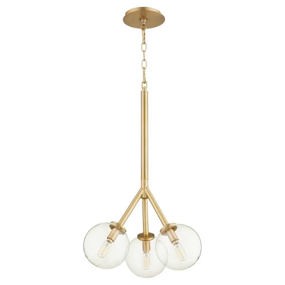 Quorum Three Light Pendant 1