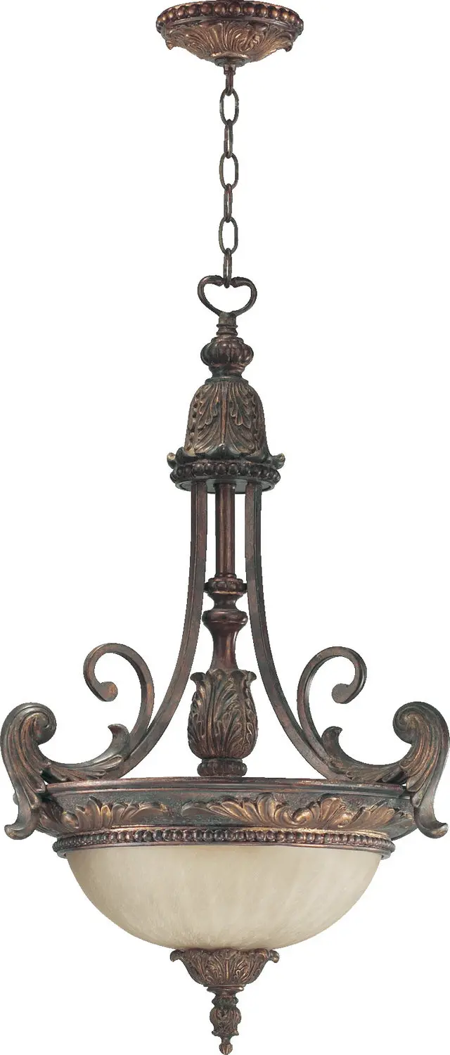 Quorum Three Light Pendant 1