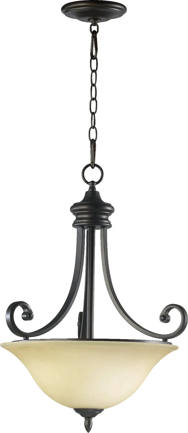 Quorum Three Light Pendant 1