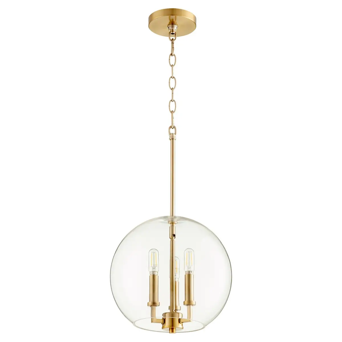 Quorum Three Light Pendant 1