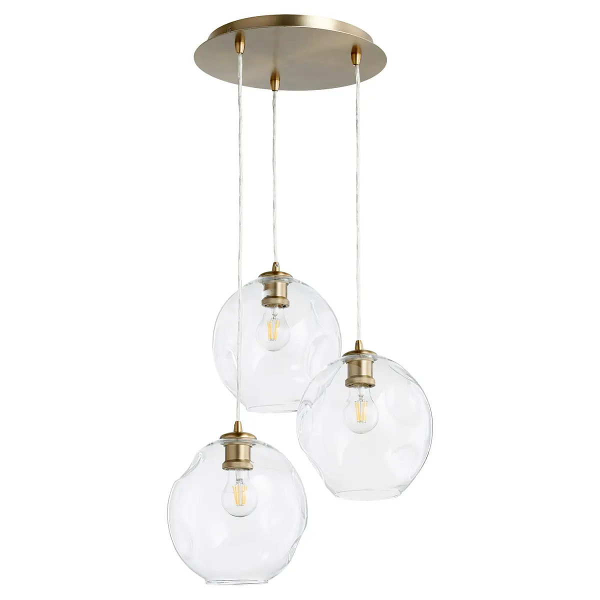 Quorum Three Light Pendant 1