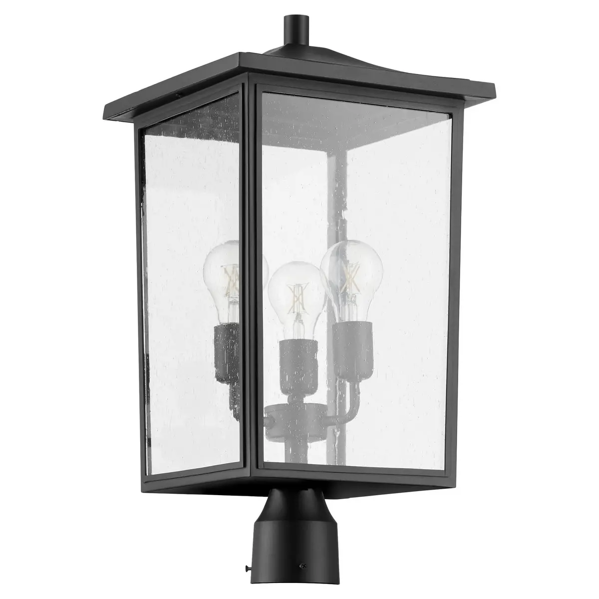 Quorum Three Light Post Mount 1