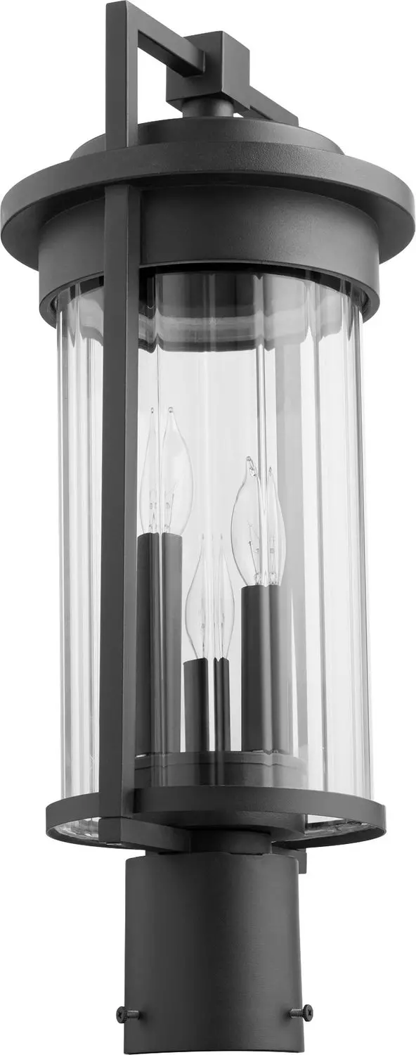 Quorum Three Light Post Mount 1