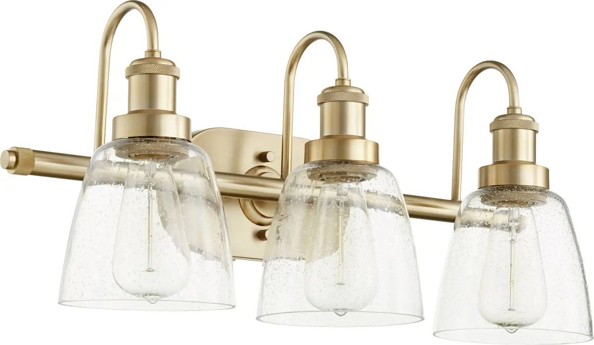 Quorum Three Light Vanity 1