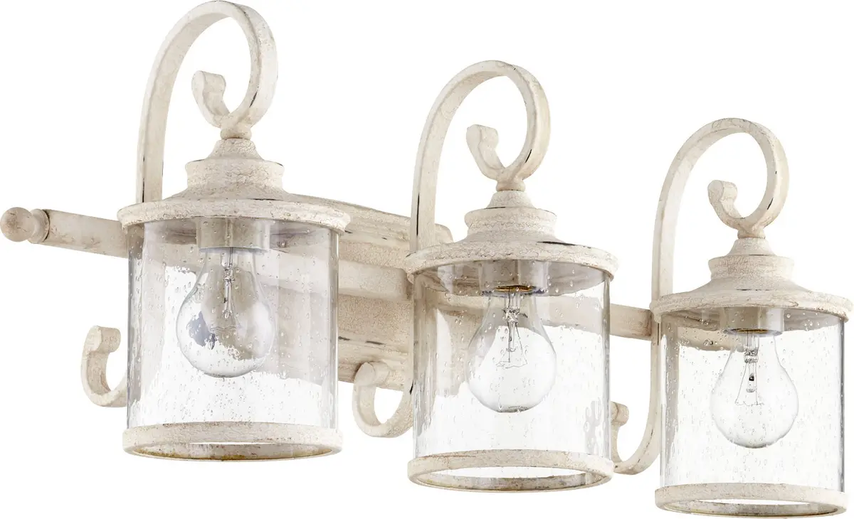 Quorum Three Light Vanity 1