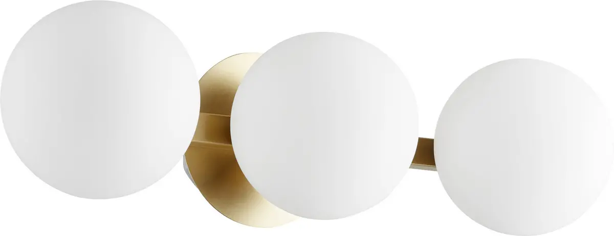 Quorum Three Light Vanity 1