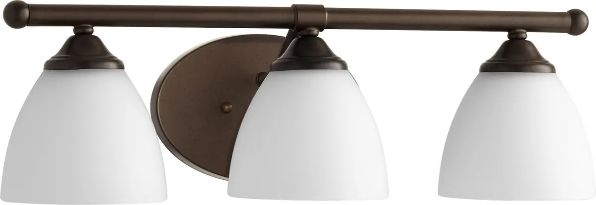 Quorum Three Light Vanity 1