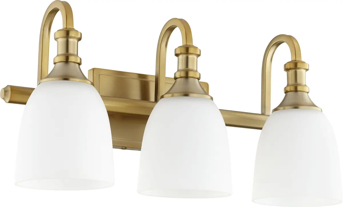 Quorum Three Light Vanity 1
