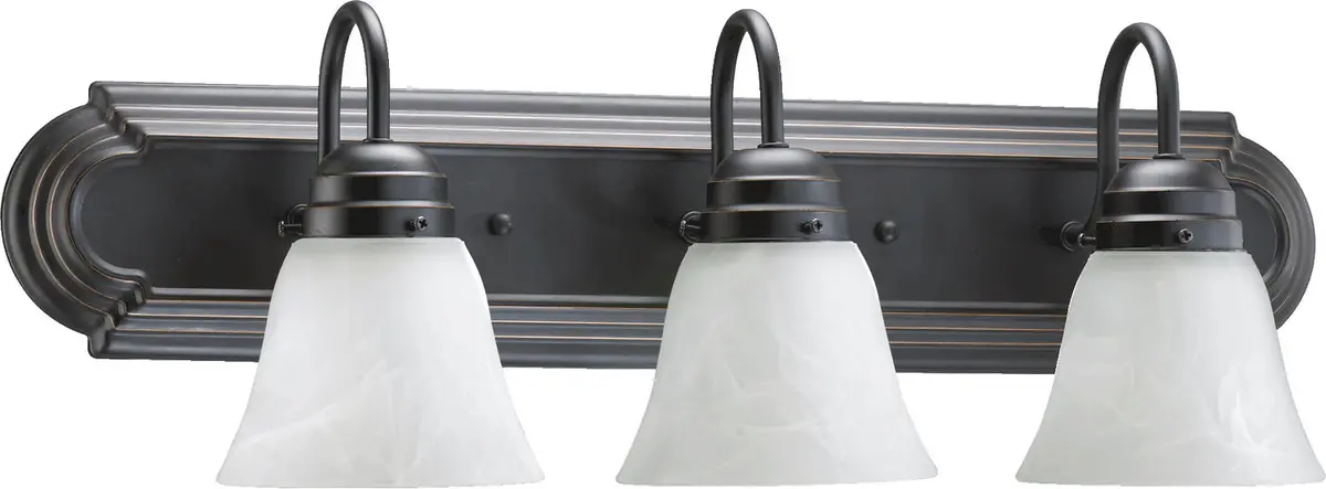 Quorum Three Light Vanity 1