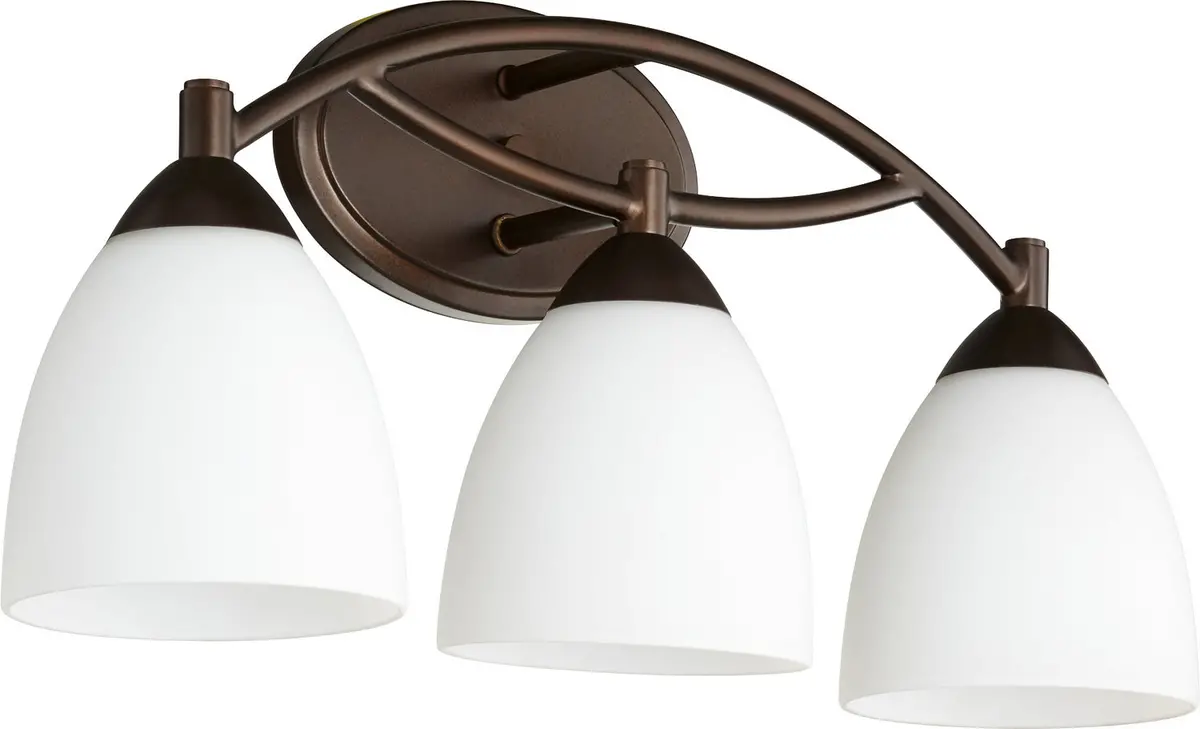Quorum Three Light Vanity 1
