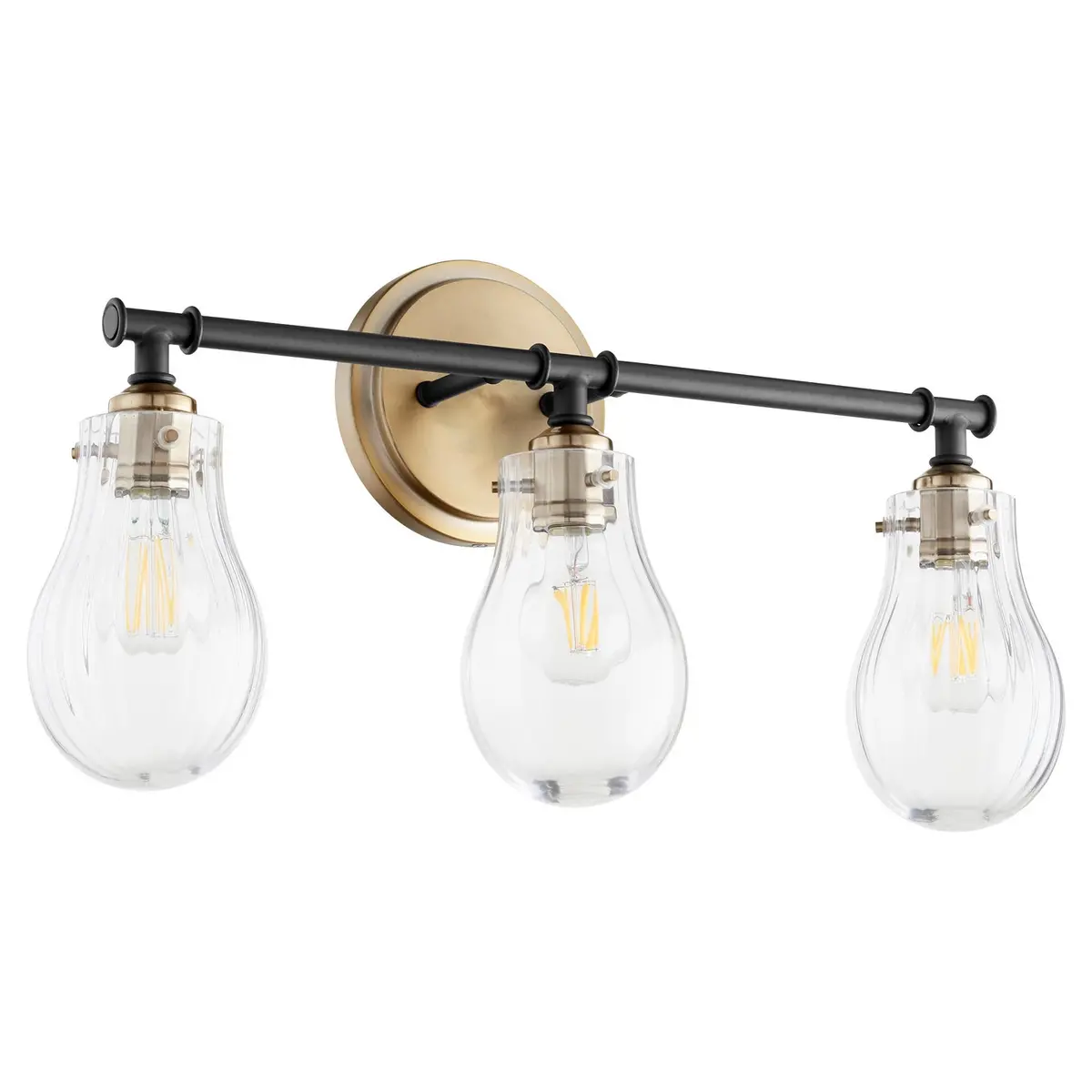 Quorum Three Light Vanity 1