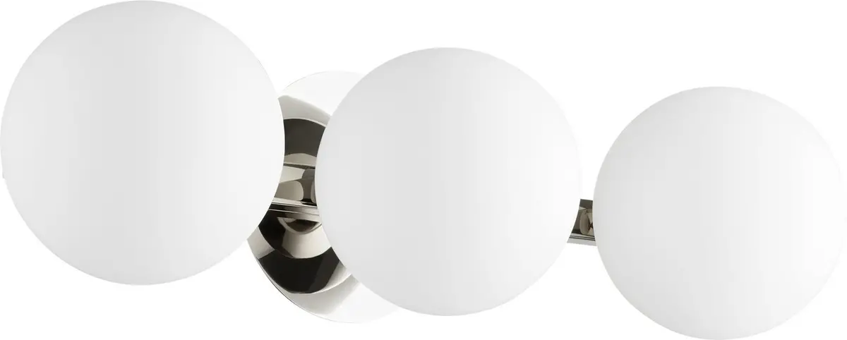 Quorum Three Light Vanity 1