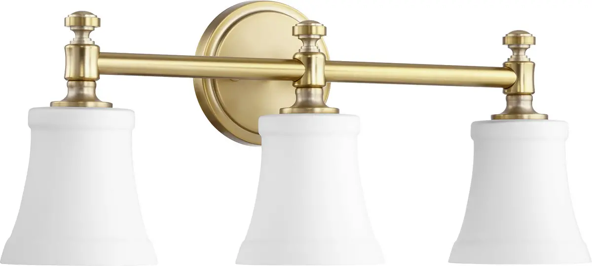 Quorum Three Light Vanity 1