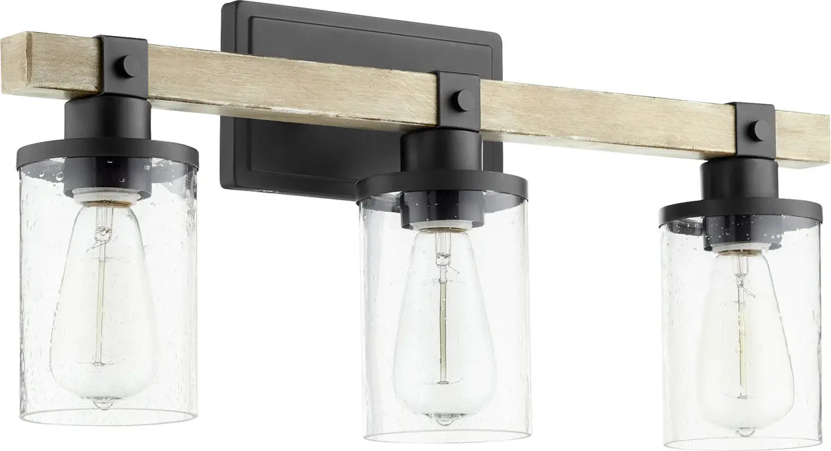 Quorum Three Light Vanity 1