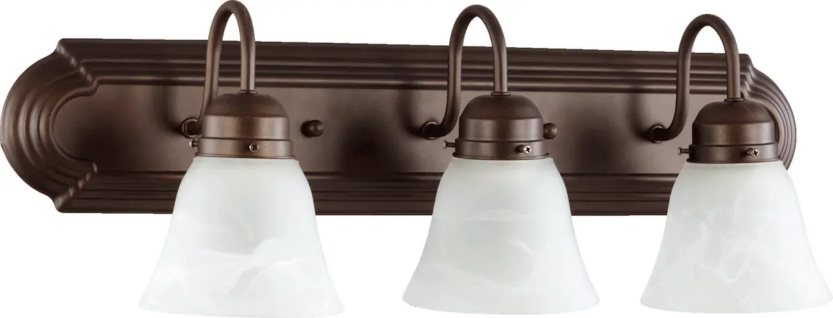Quorum Three Light Vanity 1