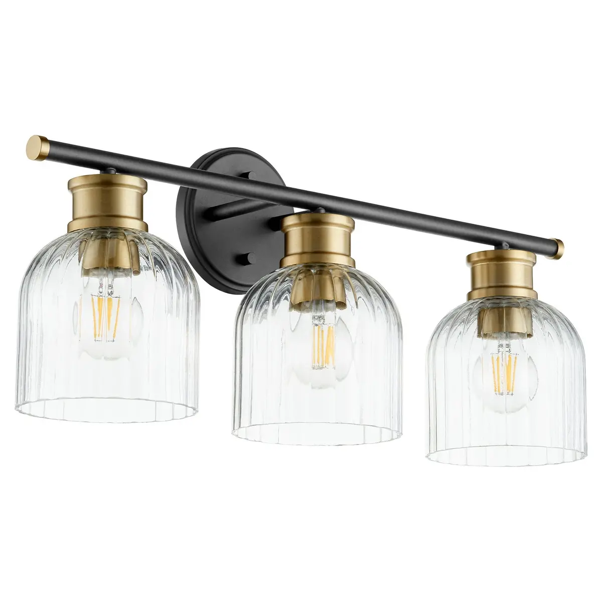 Quorum Three Light Vanity 1