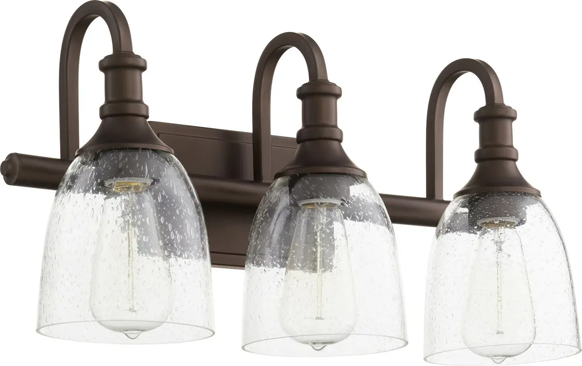 Quorum Three Light Vanity 1