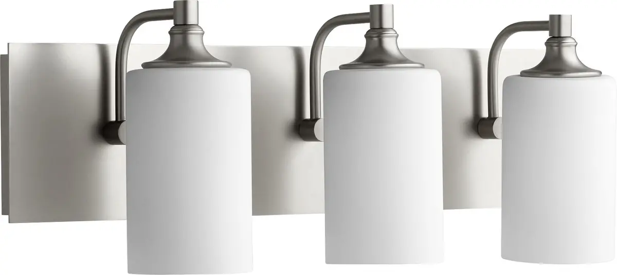 Quorum Three Light Vanity 1