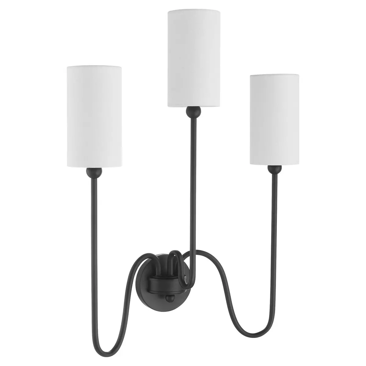 Quorum Three Light Wall Mount 1