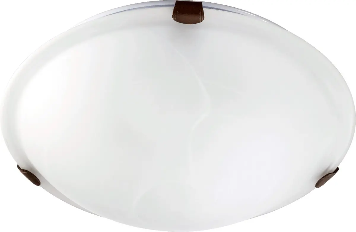 Quorum Two Light Ceiling Mount 1