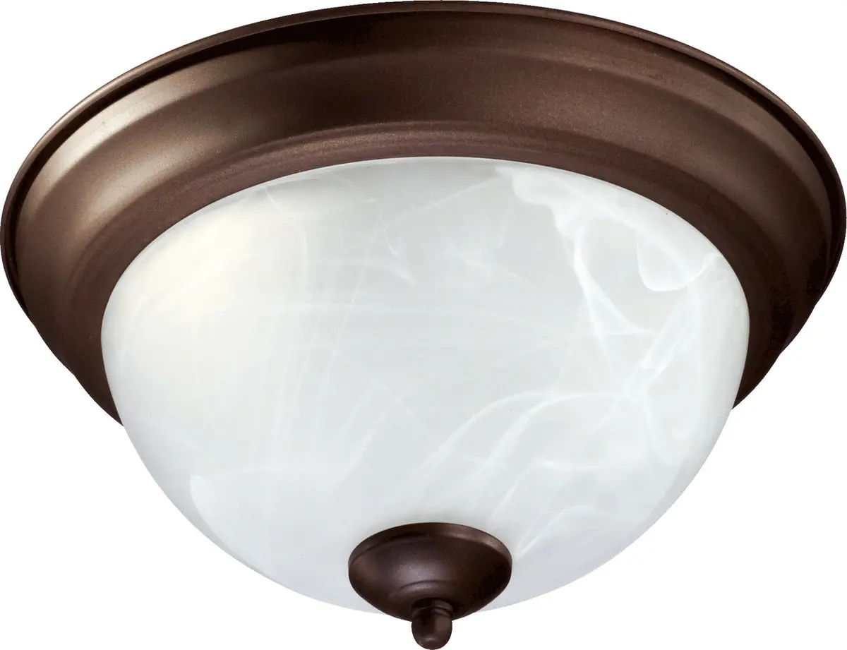 Quorum Two Light Ceiling Mount 1