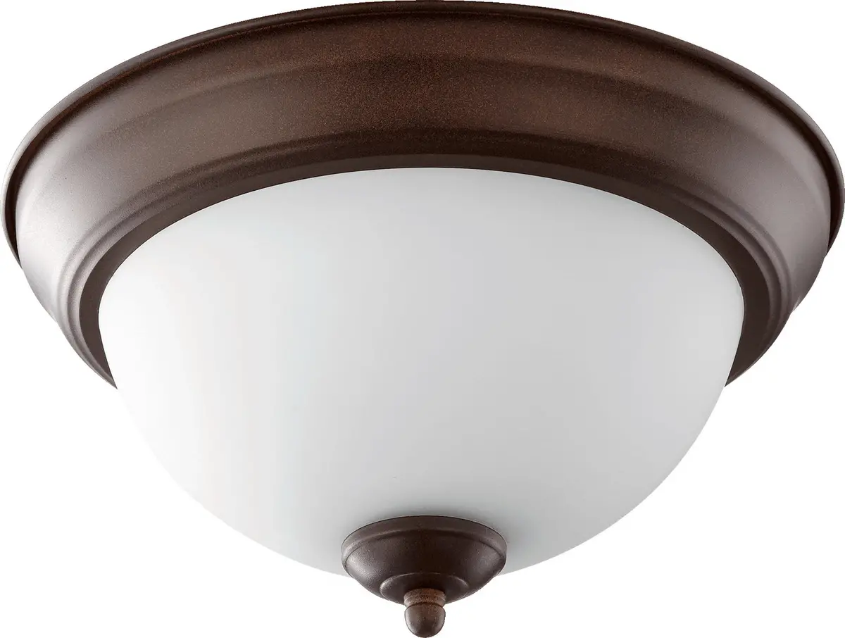 Quorum Two Light Ceiling Mount 1