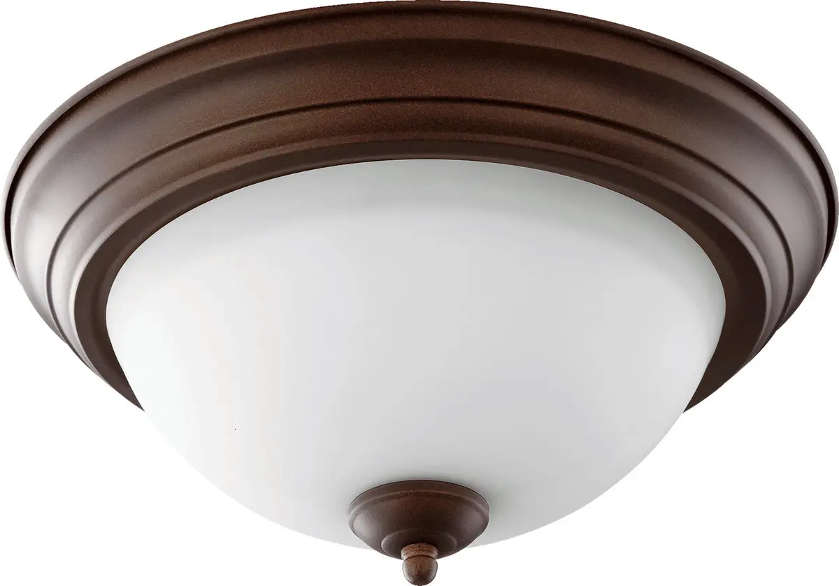 Quorum Two Light Ceiling Mount 1