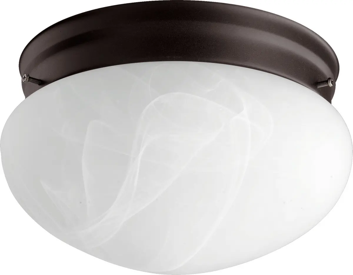 Quorum Two Light Ceiling Mount 1