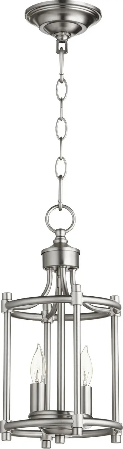 Quorum Two Light Entry Pendant 1