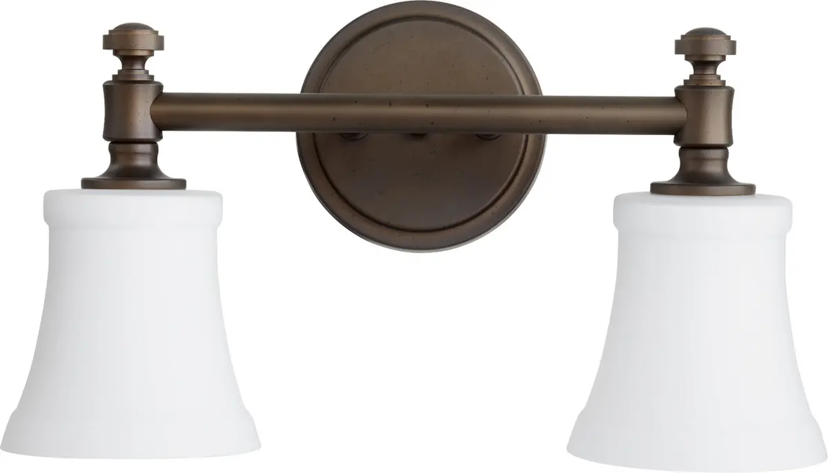 Quorum Two Light Vanity 1