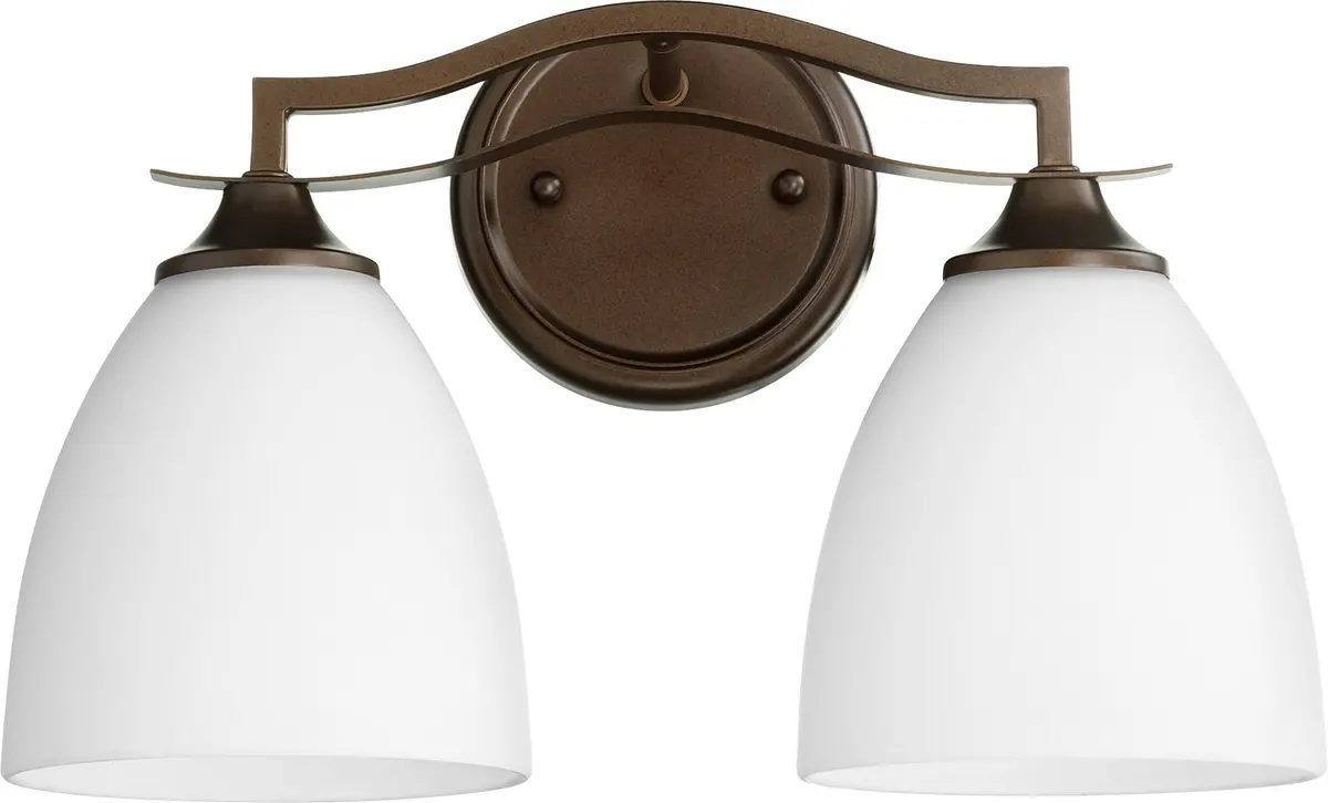 Quorum Two Light Vanity 1