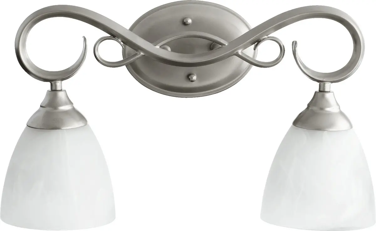 Quorum Two Light Vanity 1