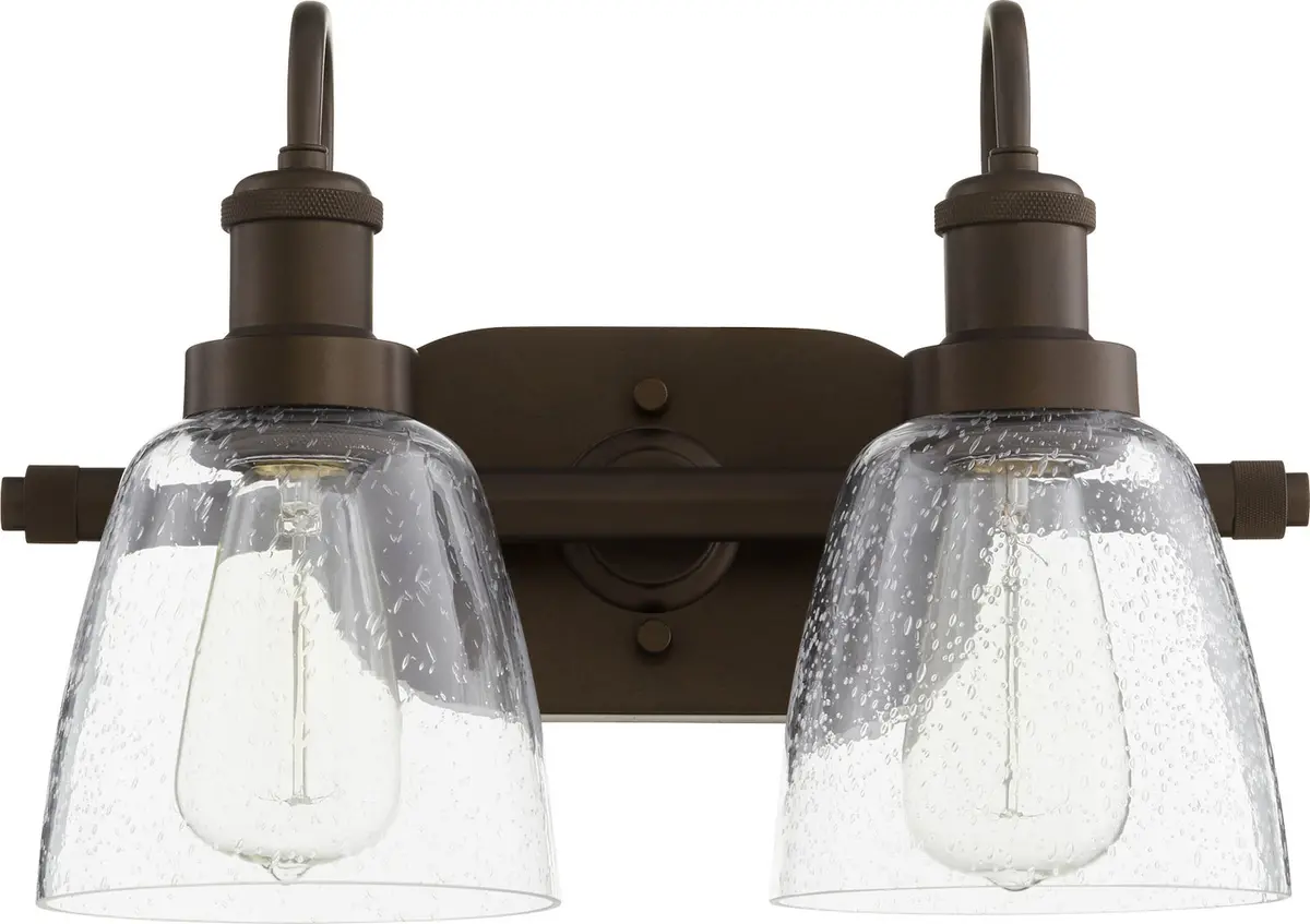 Quorum Two Light Vanity 1