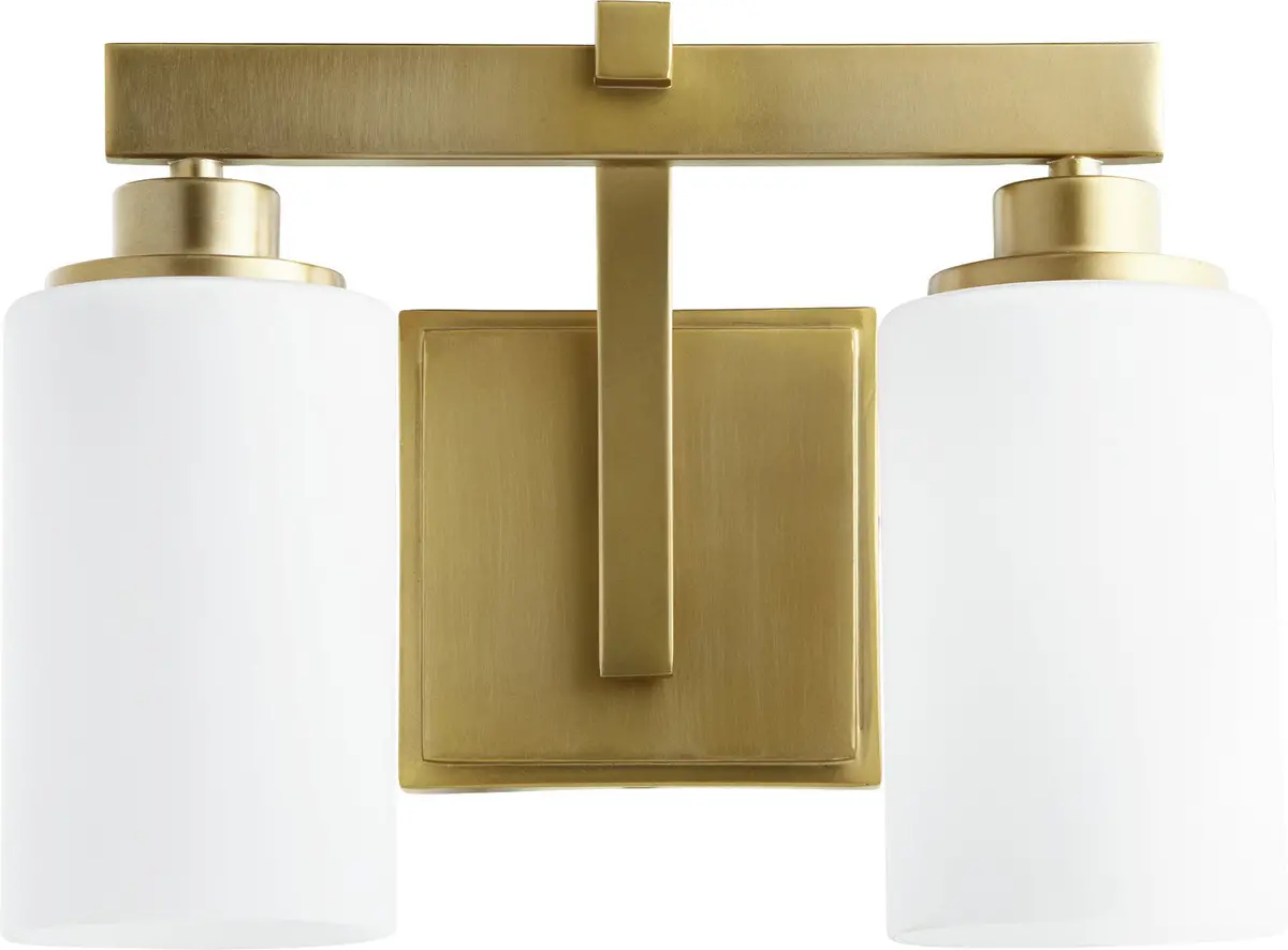 Quorum Two Light Vanity 1