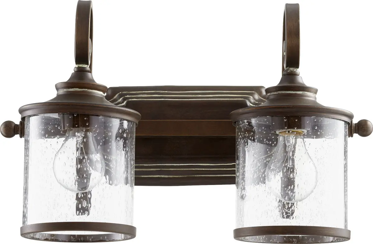 Quorum Two Light Vanity 1
