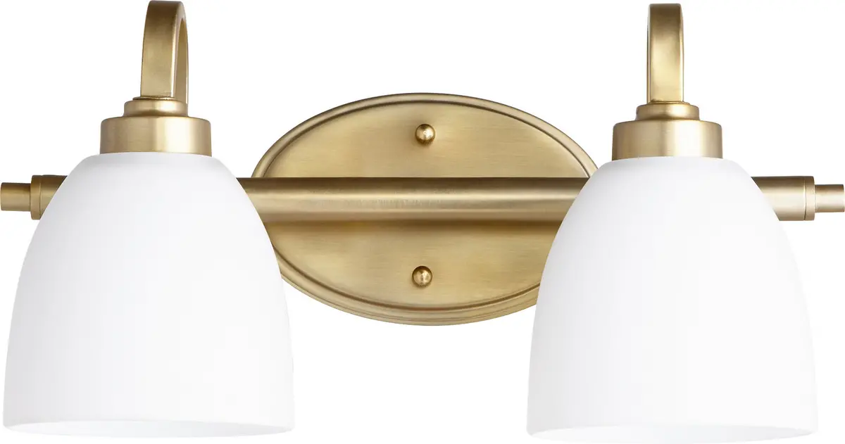 Quorum Two Light Vanity 1
