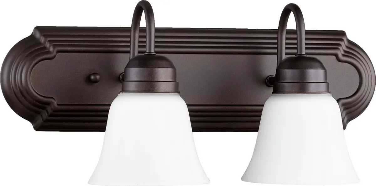Quorum Two Light Vanity 1