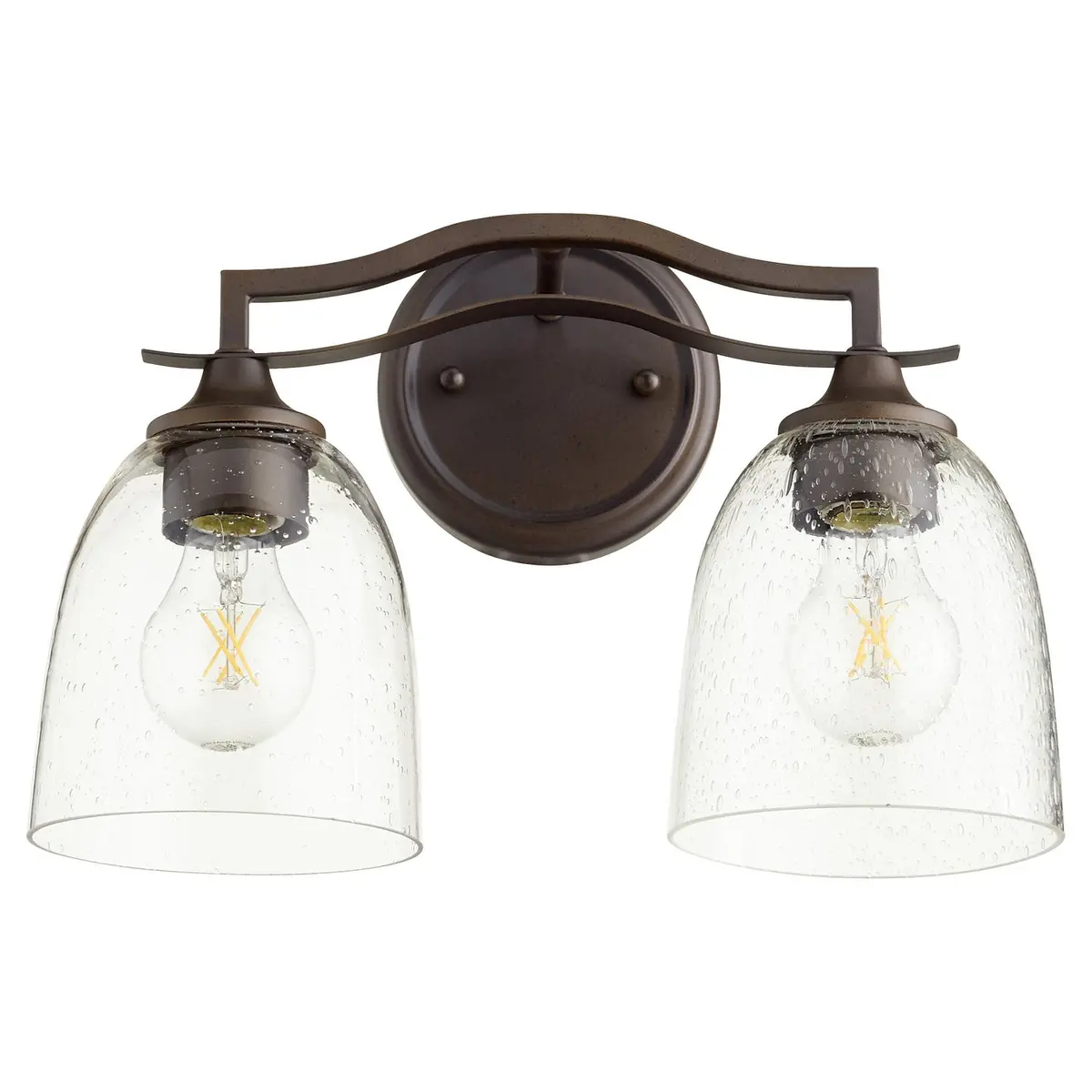 Quorum Two Light Vanity 1