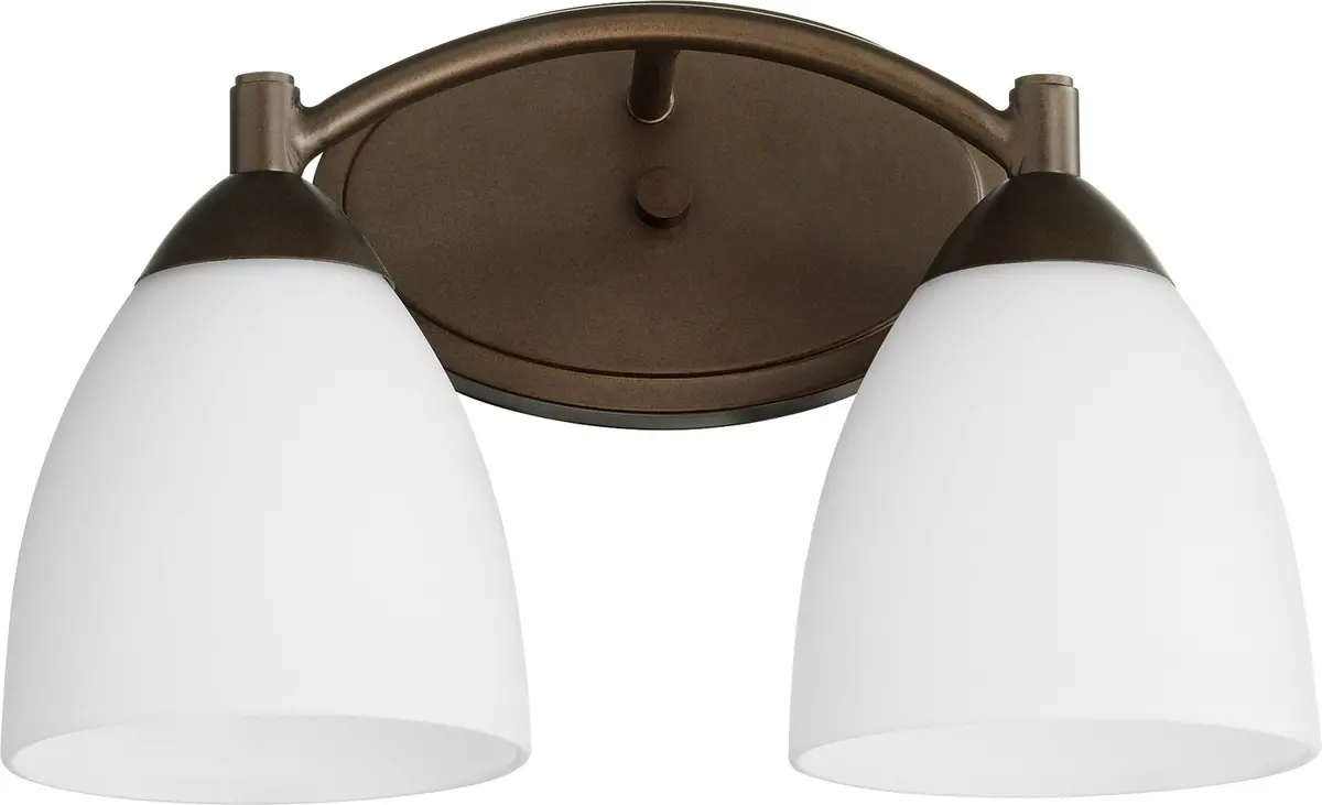 Quorum Two Light Vanity 1
